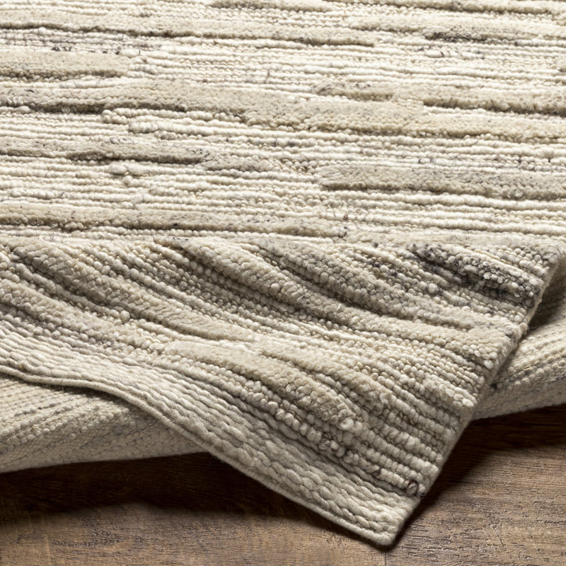 Radley Handmade Wool Gray/Cream Rug & Reviews Joss & Main